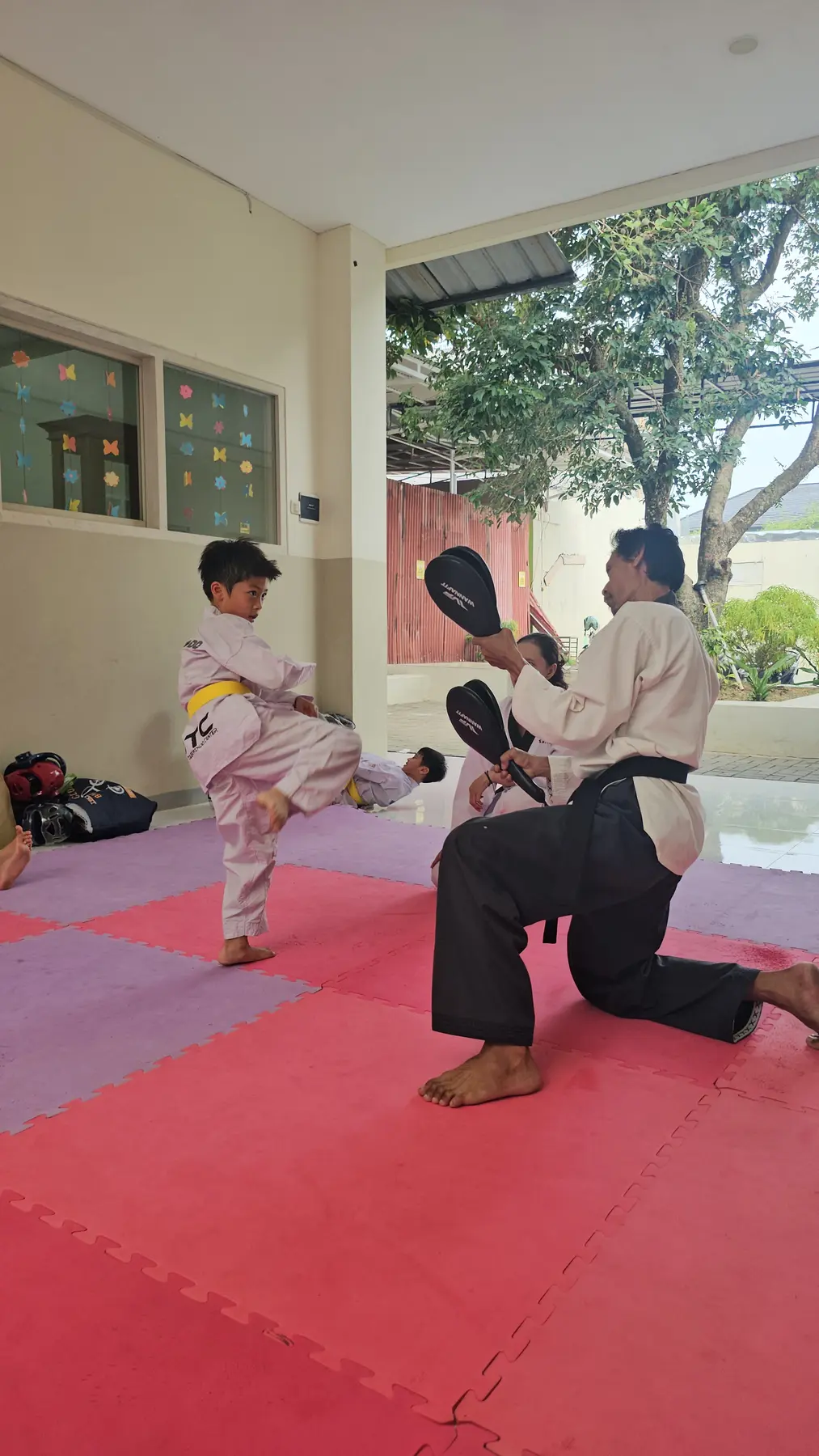 Kelas Taekwondo James