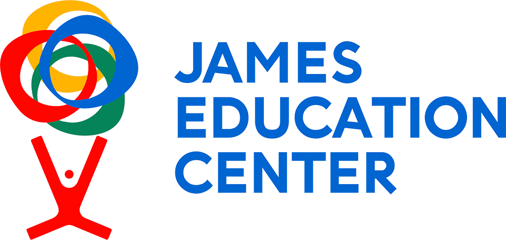 Logo James Education Center, sekolah dan tempat kursus di Bogor